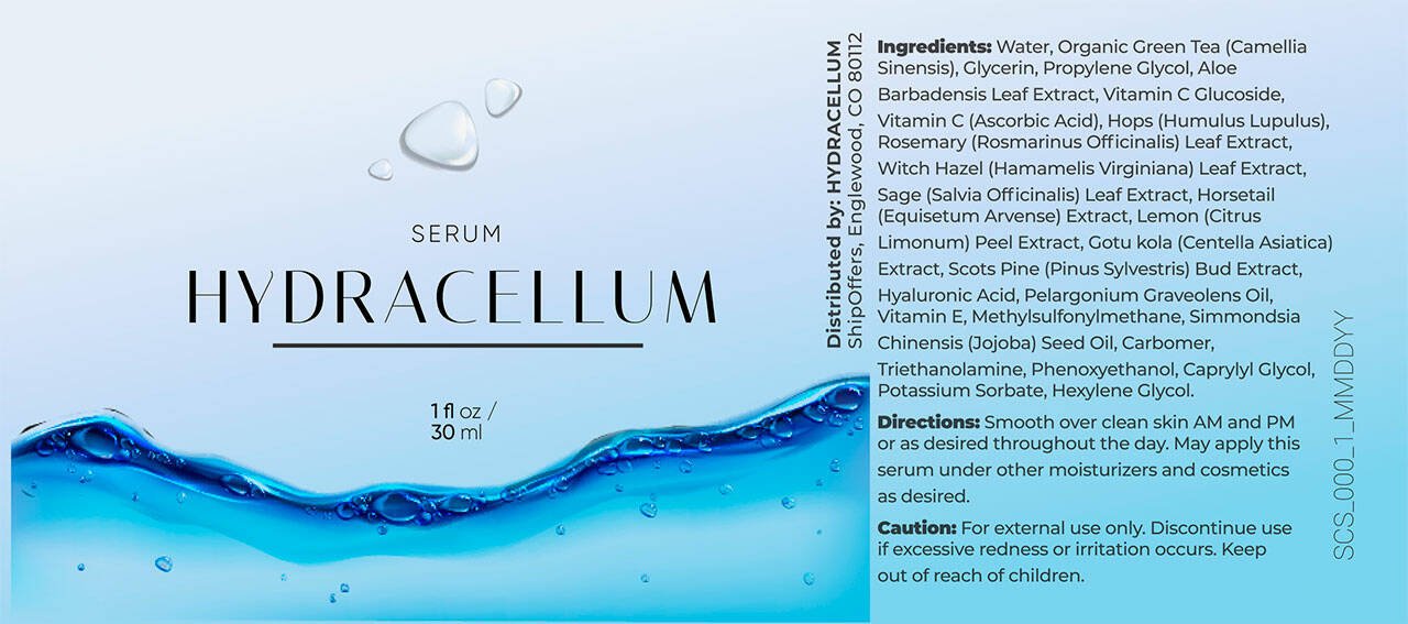 Hydrossential serum supplement facts